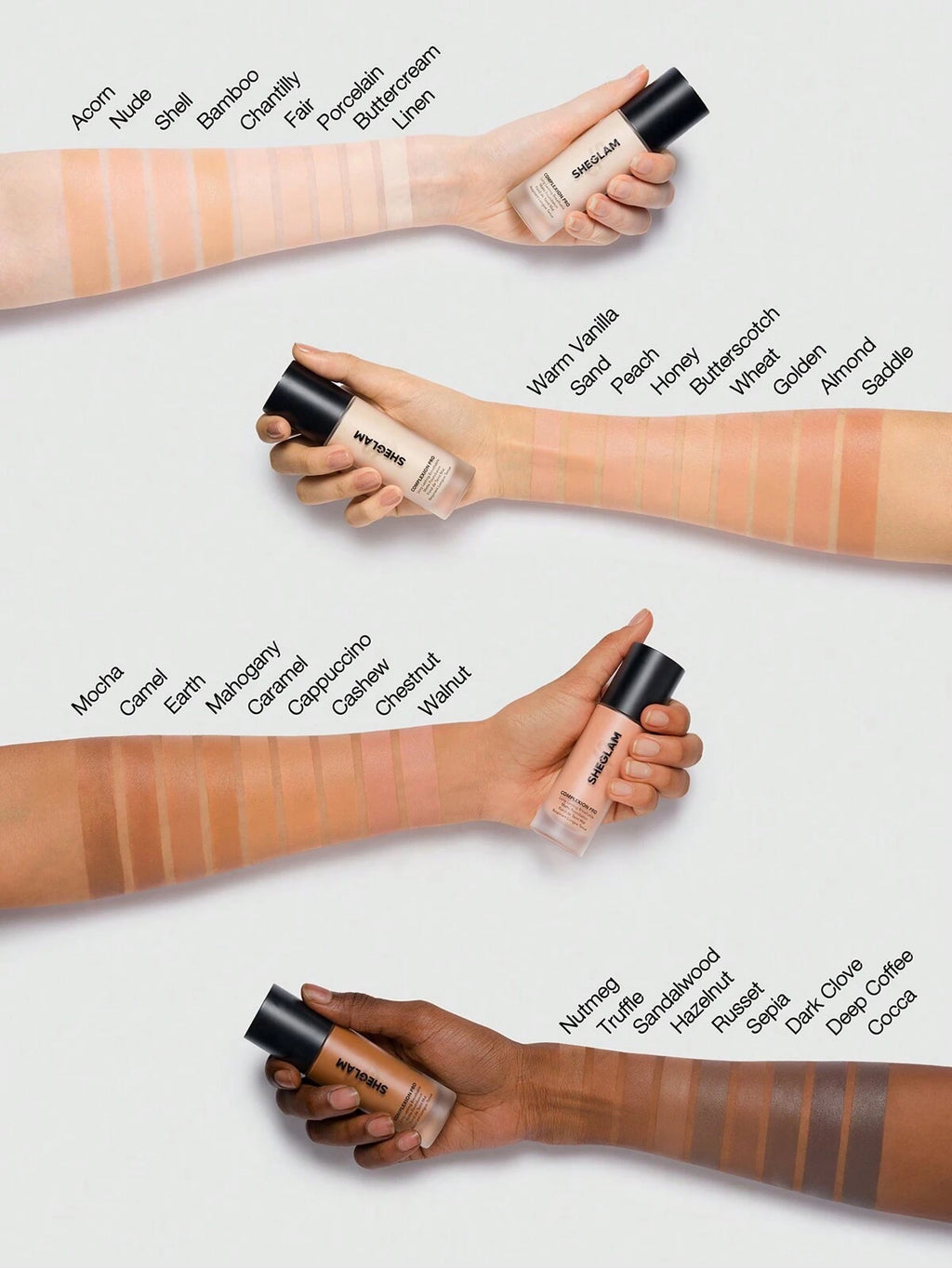 💄 SHEGLAM Complexion Pro Long Lasting Matte Foundation