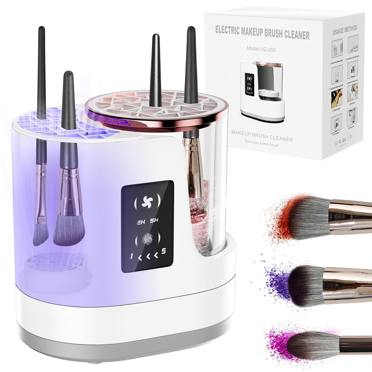 🧼 Electric Makeup Brush Cleaner