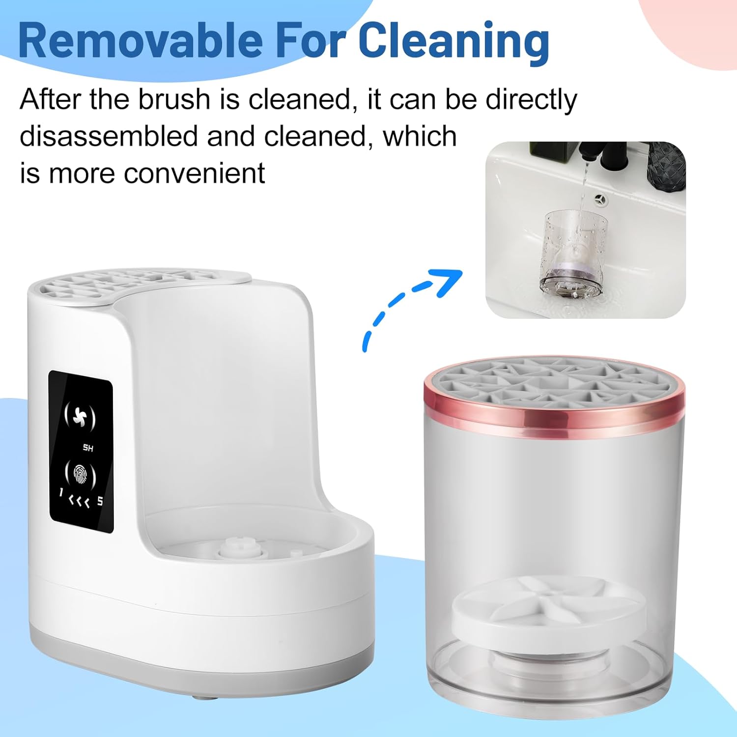 🧼 Electric Makeup Brush Cleaner