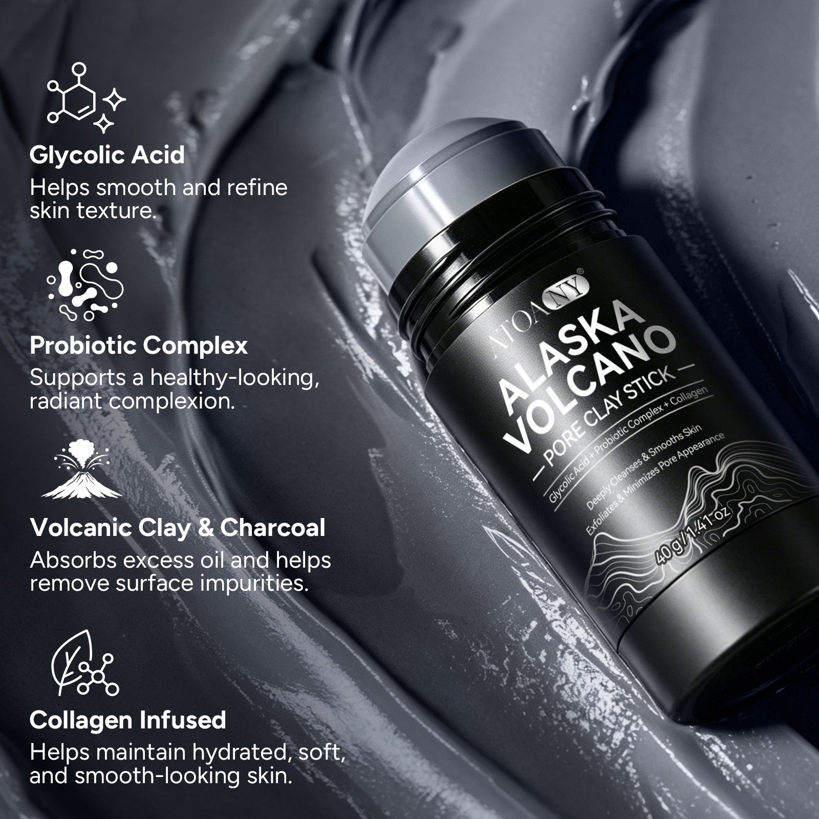 Volcano Mask Black Head Remover