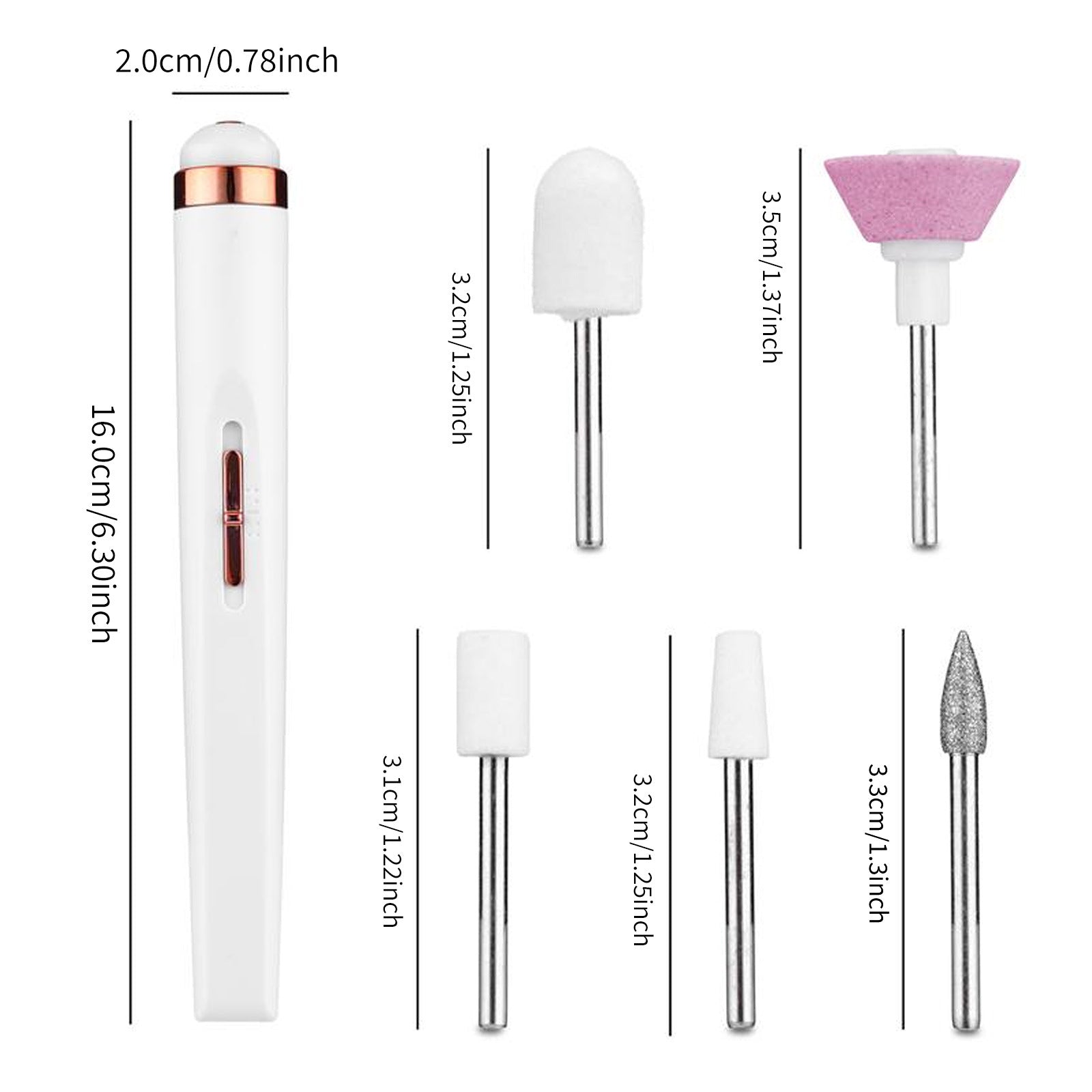 💅 Nail Art Drill 5-In-1