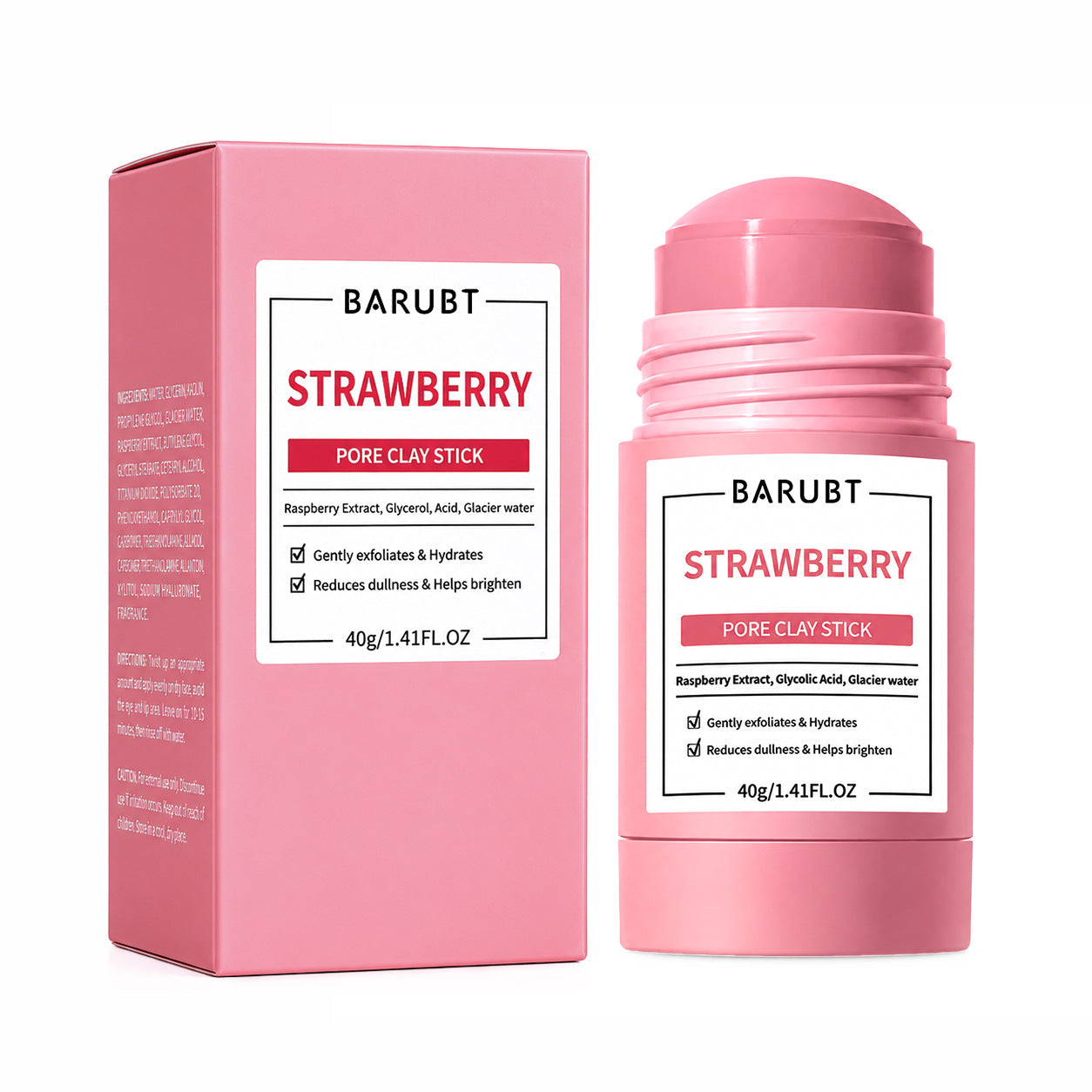 🍓 Strawberry Pore Elastic Stick
