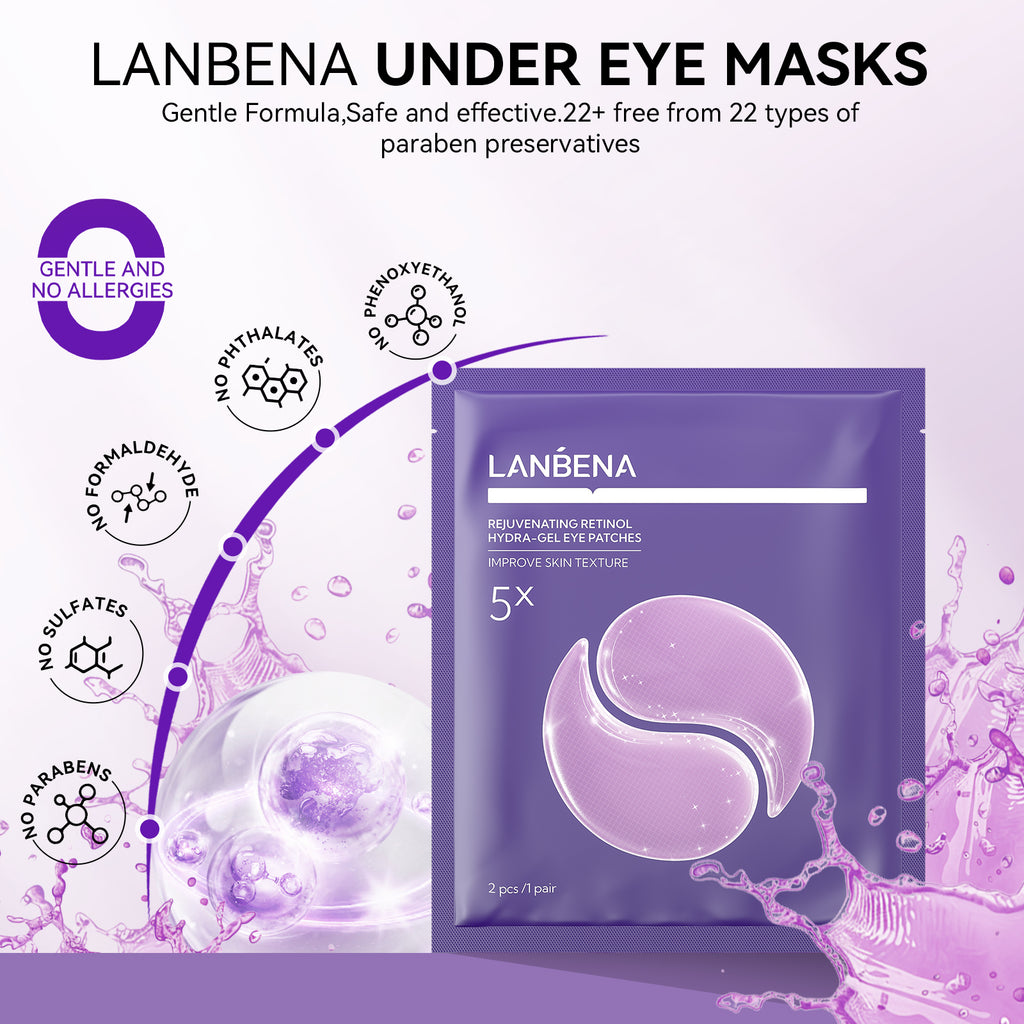 👁️ Premium Retinol Eye Sheet - Brightening Treatment