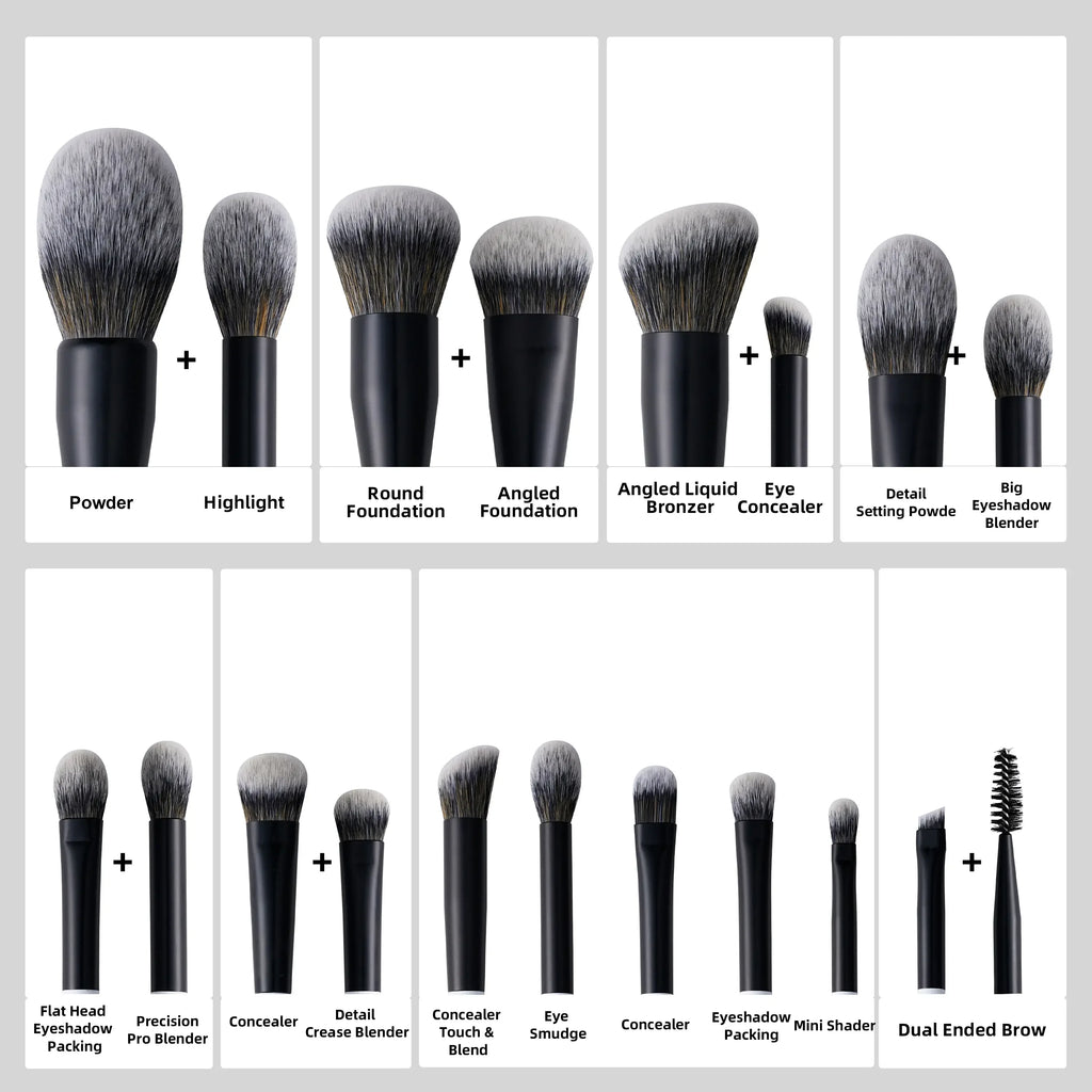 Dual Ended 12Pcs Brush Set