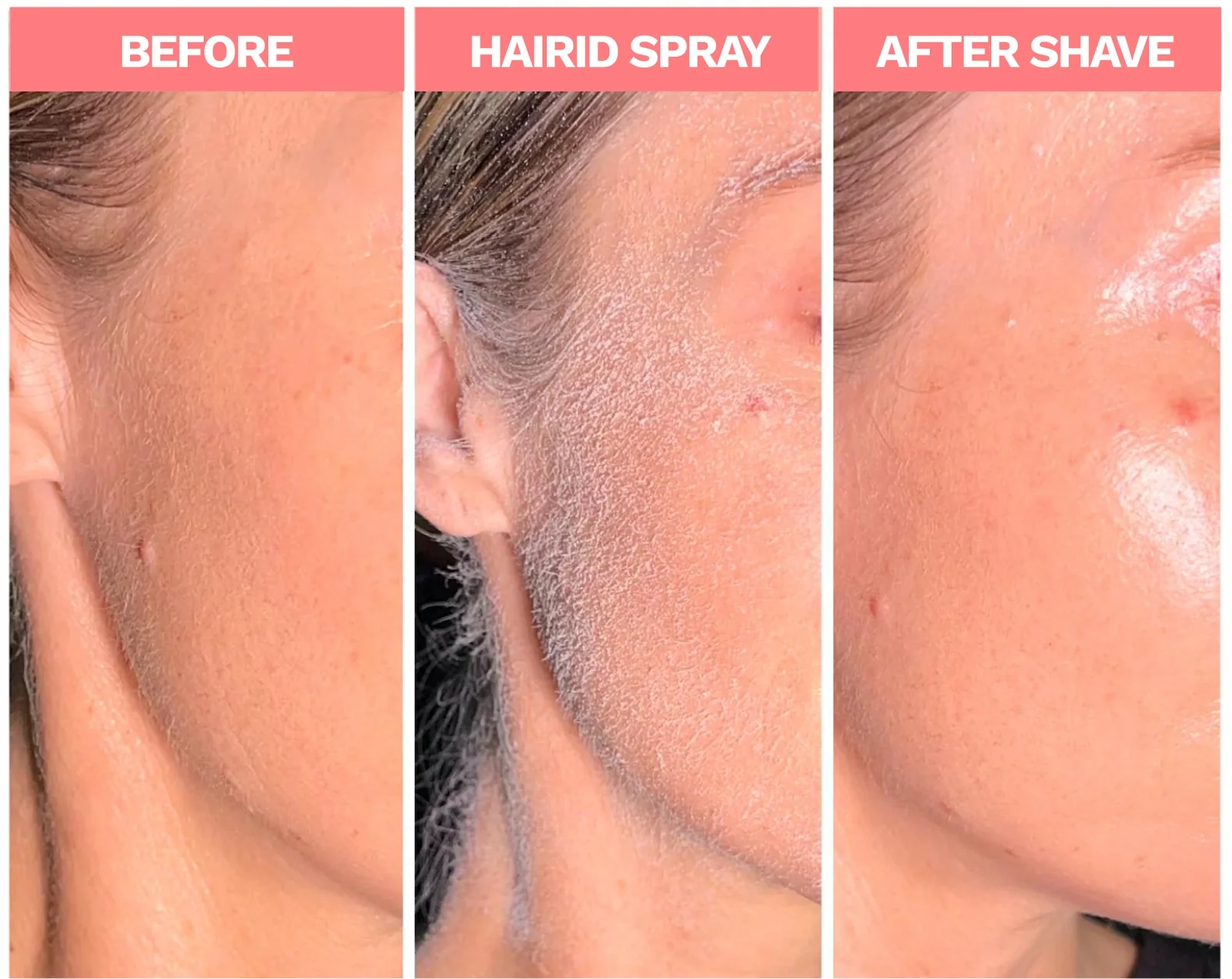 Hair identifier spray meilury
