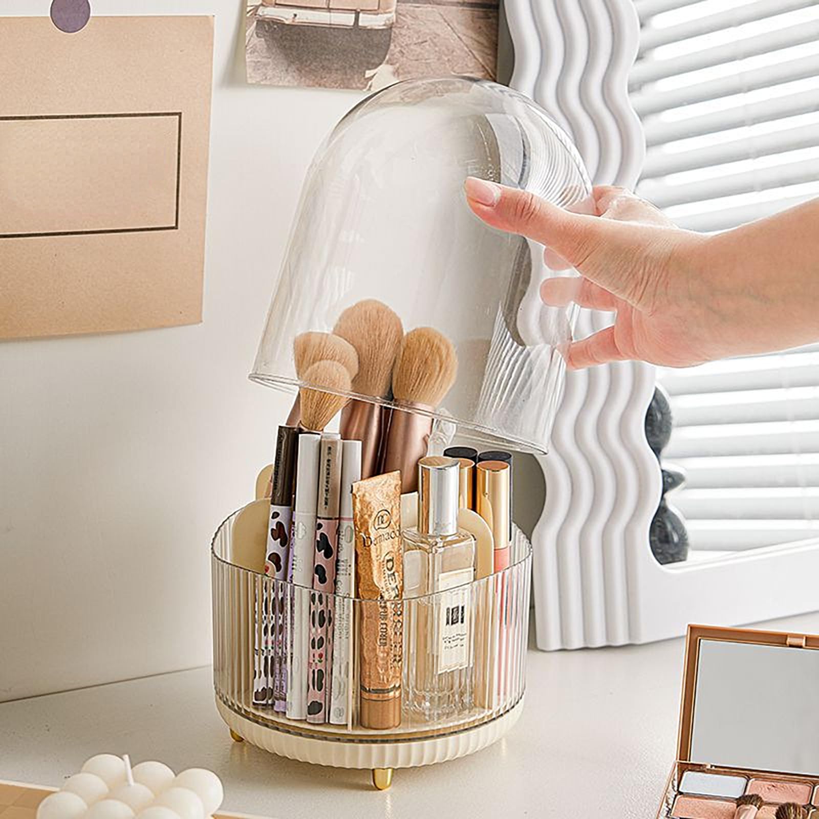 🧴 Makeup Brush Storage Bin