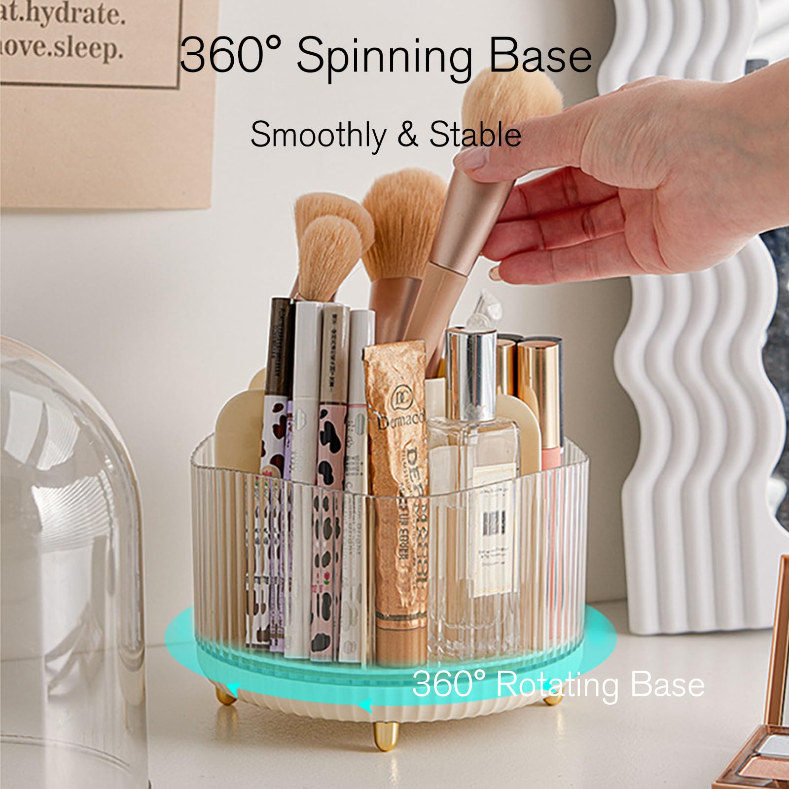 🧴 Makeup Brush Storage Bin