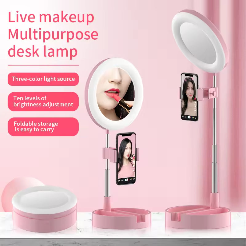 ✨ LED Light Phone Holder