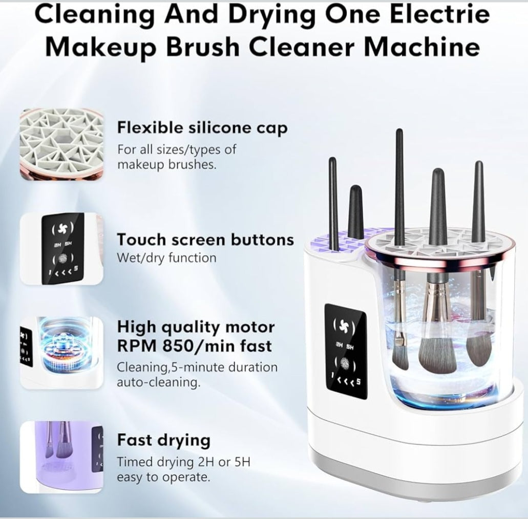 3 in 1 Electric Makeup Brush Cleaner
